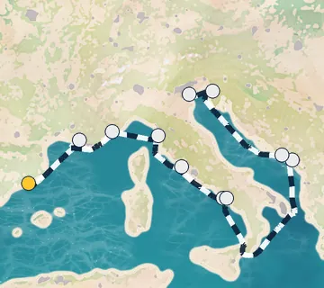 11 Night Barcelona to Venice cruise