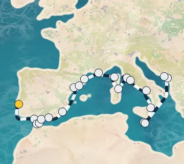 16 Night Lisbon to Rome cruise