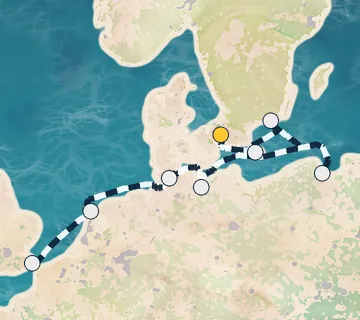 7 Night Copenhagen to London cruise