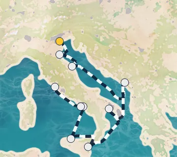 10 Night Venice to Rome cruise