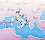 7 Night Rome to Venice cruise
