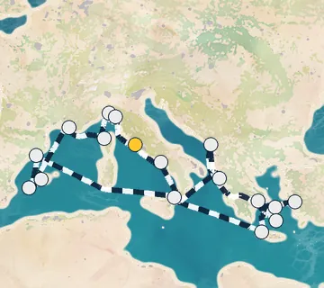 21 Night Rome to Rome cruise