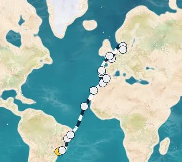 26 Night Sao Paolo to Kiel cruise