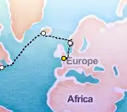 14 Night London to New York cruise
