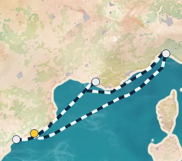 4 Night Barcelona to Tarragona cruise