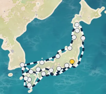 23 Night Tokyo to Tokyo cruise