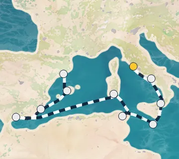 10 Night Rome to Barcelona cruise