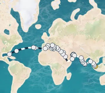 65 Night Singapore to Fort Lauderdale cruise