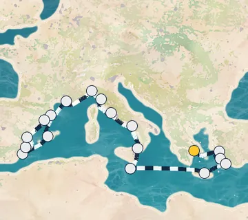 19 Night Athens to Barcelona cruise