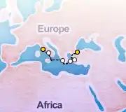 7 Night Istanbul to Rome cruise