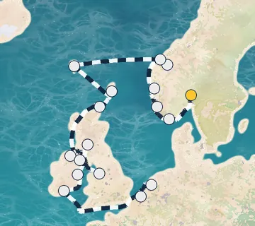 19 Night Oslo to Amsterdam cruise