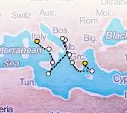9 Night Athens to Rome cruise
