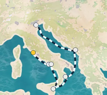 8 Night Rome to Venice cruise