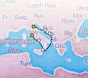 7 Night Ravenna to Rome cruise