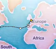 14 Night London to New York cruise