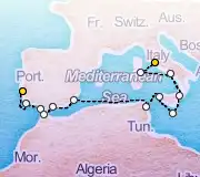 14 Night Lisbon to Rome cruise