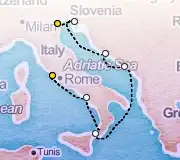 7 Night Rome to Venice cruise