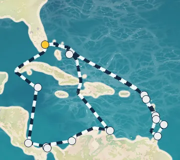 24 Night Ft. Lauderdale to Ft. Lauderdale cruise