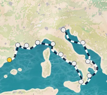 14 Night Barcelona to Venice cruise