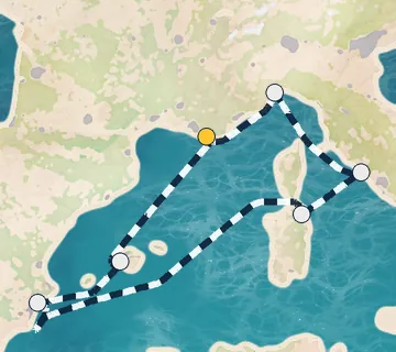 7 Night Toulon to Toulon cruise