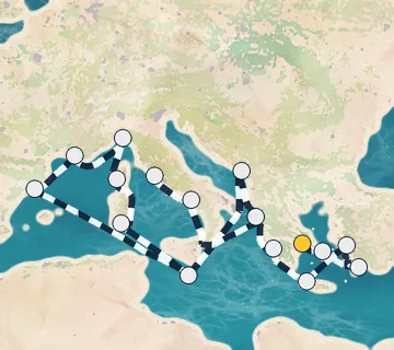 22 Night Athens to Rome cruise