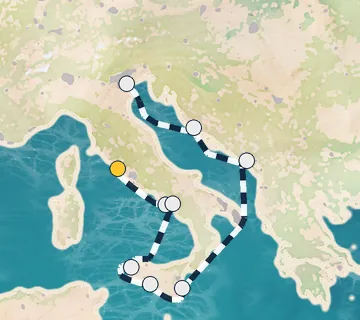 10 Night Rome to Venice cruise