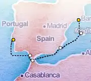 7 Night Lisbon to Barcelona cruise