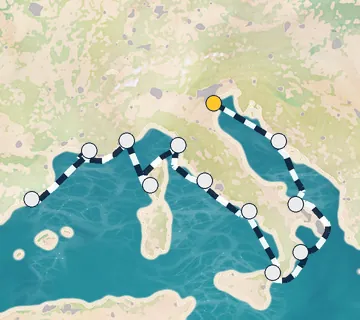 14 Night Chioggia to Barcelona cruise