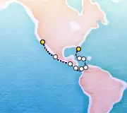 17 Night Los Angeles to Tampa cruise