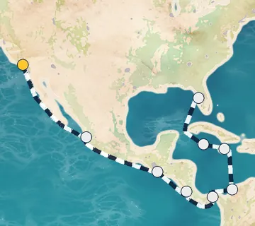 17 Night Los Angeles to Tampa cruise