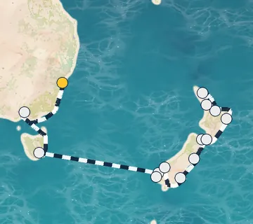 16 Night Sydney to Auckland cruise