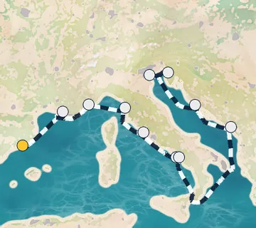 12 Night Barcelona to Venice cruise