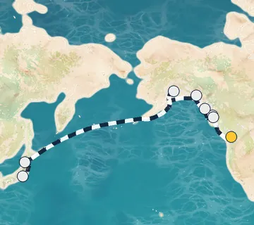 16 Night Vancouver to Tokyo cruise