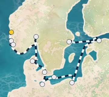 14 Night Bergen to Stockholm cruise