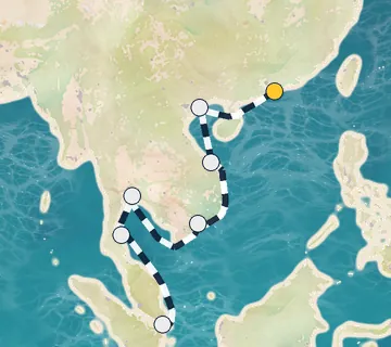 14 Night Hong Kong to Singapore cruise