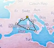 7 Night Savona to Savona cruise