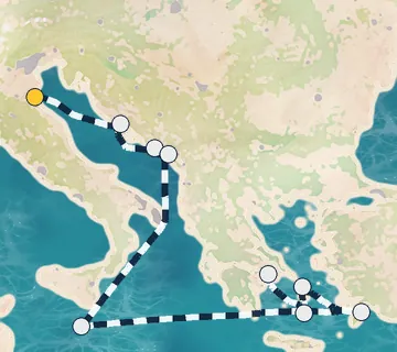 11 Night Ravenna to Athens cruise