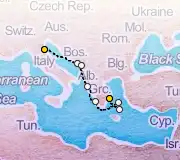 7 Night Ravenna to Athens cruise