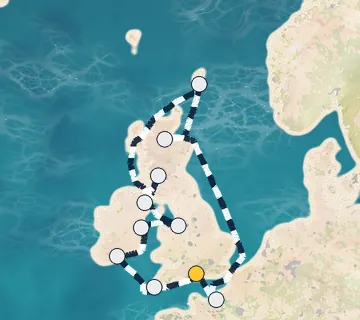 12 Night London to London cruise