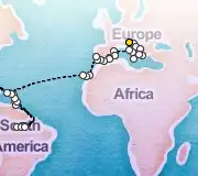 57 Night Venice to Miami cruise