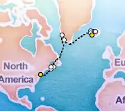 14 Night New York to Reykjavik cruise