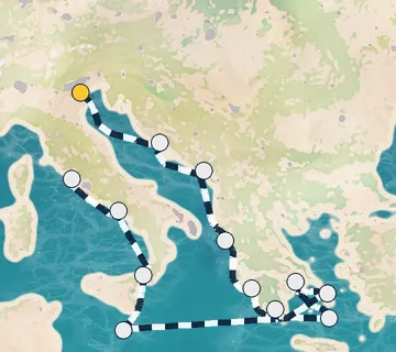 14 Night Venice to Rome cruise
