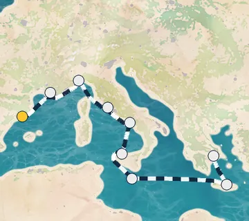 9 Night Barcelona to Athens cruise
