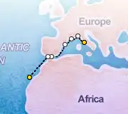 8 Night Rome to Las Palmas cruise
