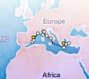 14 Night Barcelona to Athens cruise