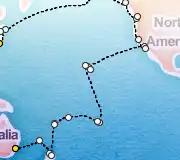 57 Night Sydney to Tokyo cruise
