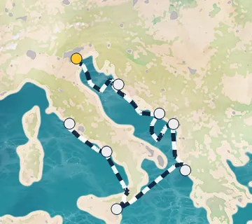 7 Night Venice to Rome cruise