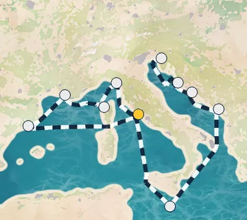 14 Night Rome to Trieste cruise