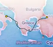 3 Night Istanbul to Bari cruise