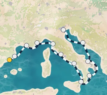14 Night Barcelona to Venice cruise
